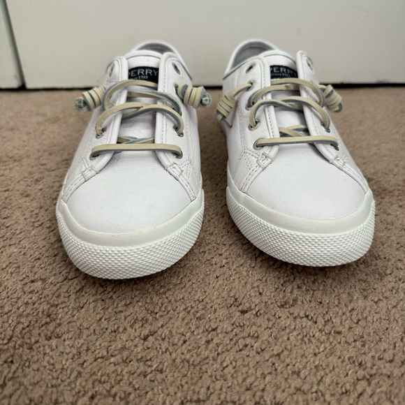 Sperry White Slip On Sneaker - Picture 2 of 8